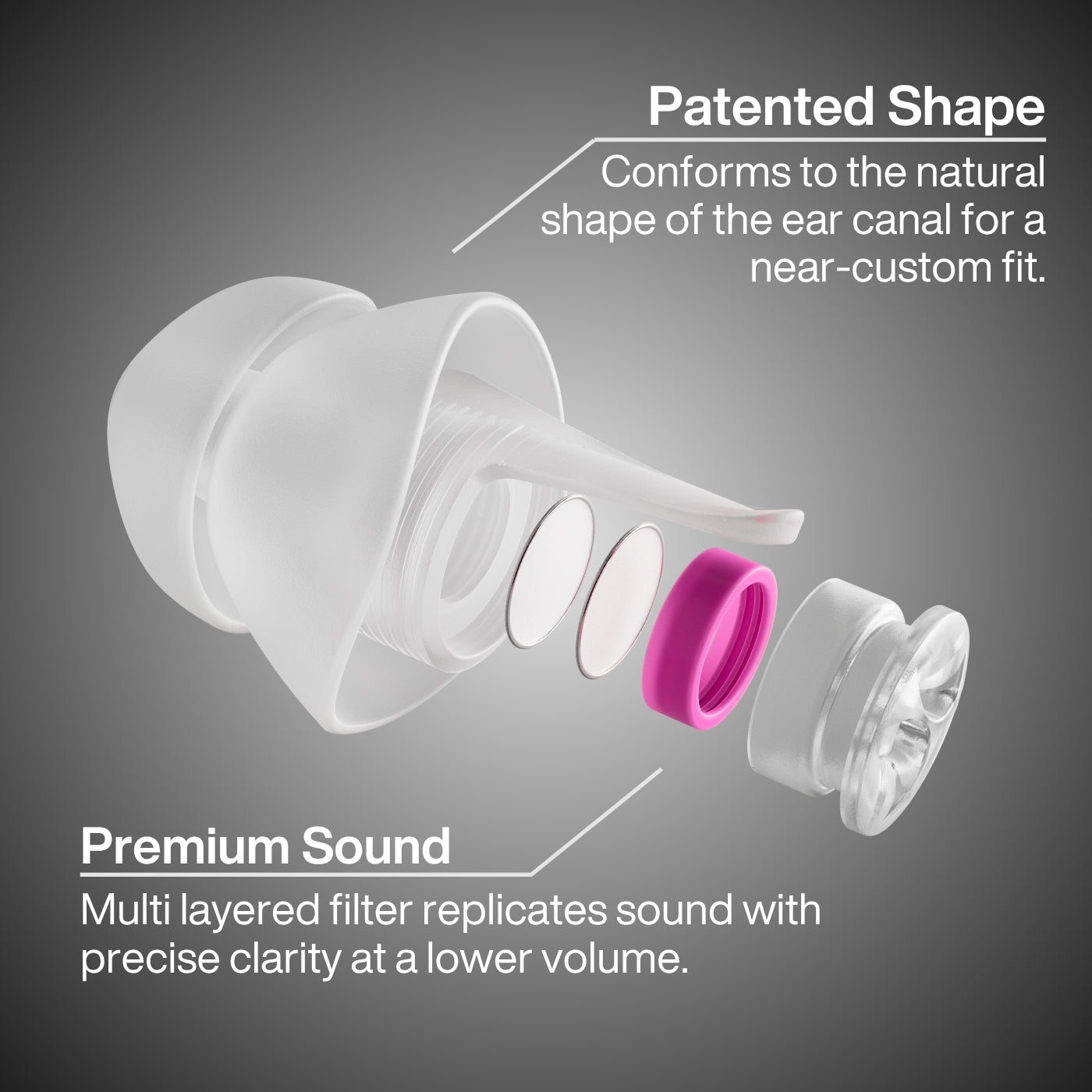 MUSIC PRO Earplugs