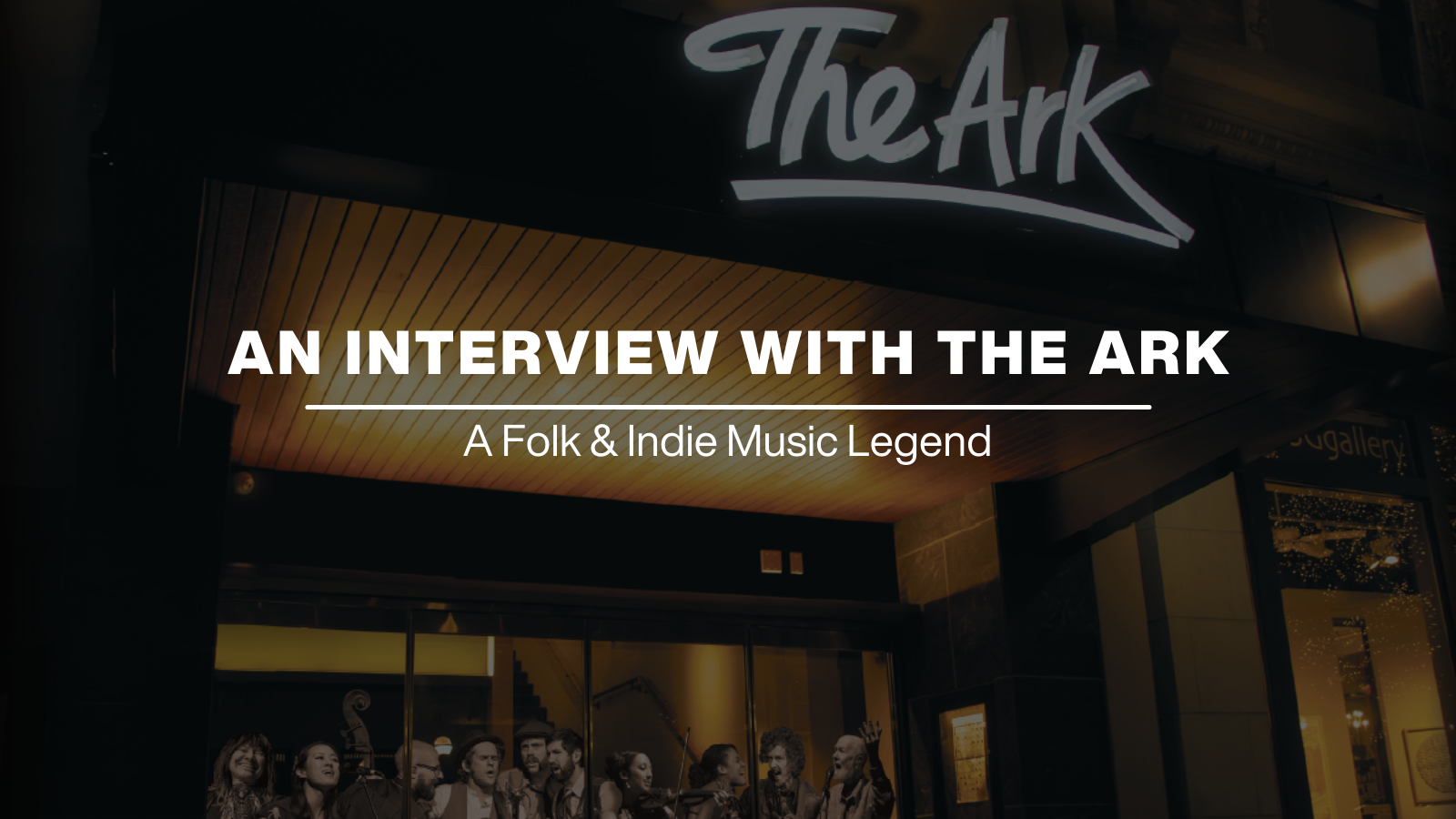 The outside of the The Ark, Ann Arbor Michigan 
