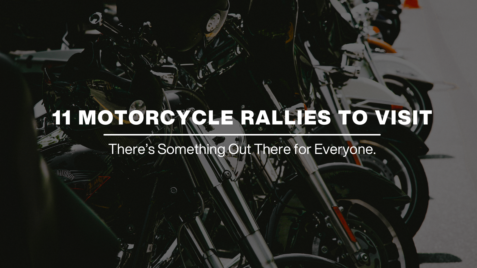 11 Motorcycle rallies