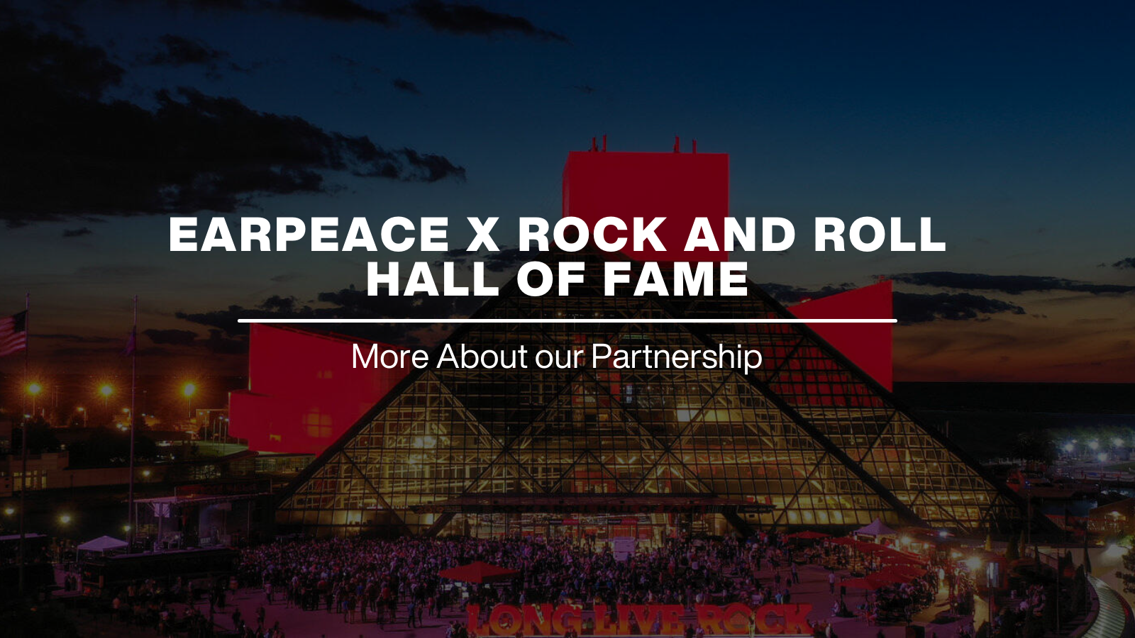 earpeace x rock and roll hall of fame