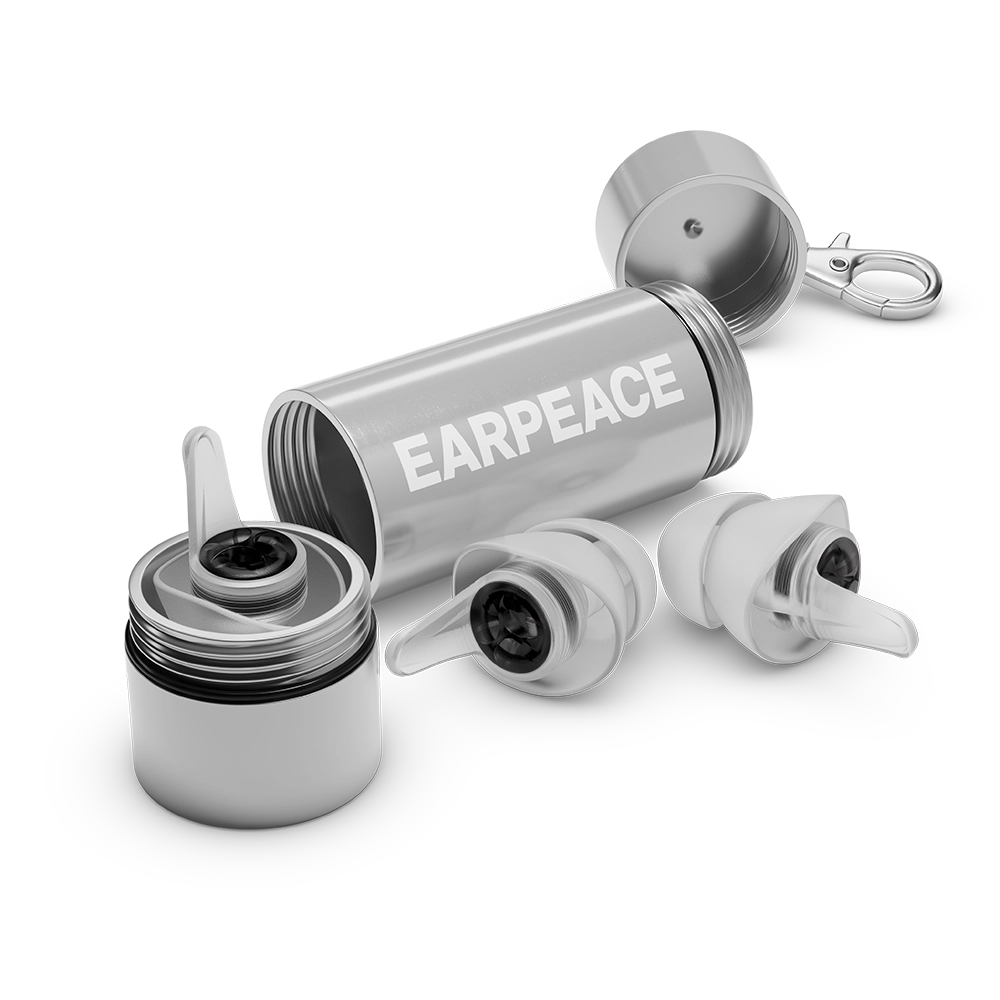Sport PRO open case and earplugs
