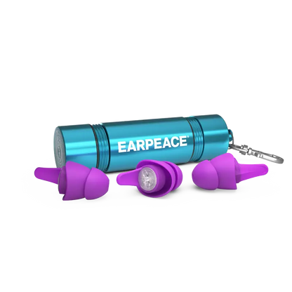 Festival PRO earplugs and case horizontal