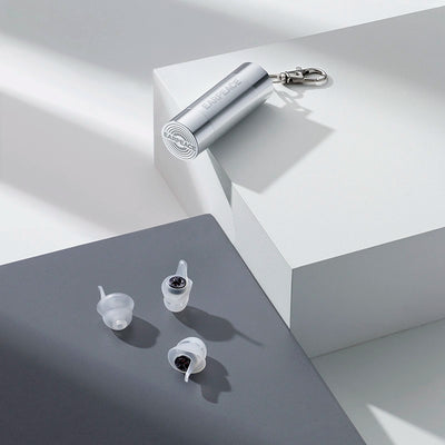 Sport PRO earplugs and carrying case